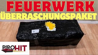 Feuerwerk Überraschungspaket von pirohitpl 🧨🎆 [upl. by Anifled]