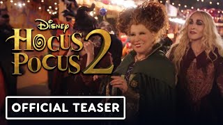 Hocus Pocus 2  Official Teaser Trailer 2022 Bette Midler Sarah Jessica Parker Kathy Najimy [upl. by Odilo]