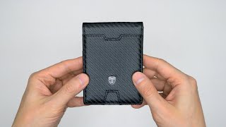 TRAVANDO Mens Slim Wallet with Money Clip AUSTIN RFID Blocking Bifold Credit Card Holder Unboxing [upl. by Anastase771]