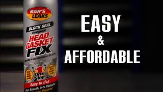 Bars Leaks Tech Minute Head Gasket Fix [upl. by Kimitri]