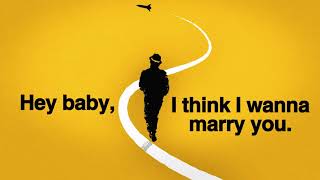 Bruno Mars  Marry You Official Lyric Video [upl. by Nlycaj]