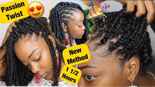 THE BEST PASSION TWIST CROCHET STYLE I TRIED BEAUTYCANBRAID METHOD MUST SEE [upl. by Uthrop521]