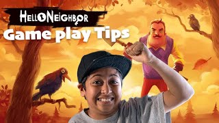 Hello Neighbor Game Play Tips Part 1  GoBloxMe [upl. by Sylvanus842]