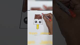 How to draw a Ice cream ll Easy drawings ll Shorts ll ytshort ll shorts viralvideo icecreamcone [upl. by Patience]