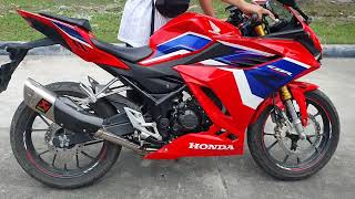 Honda CBR 150 version 4 2022 with Akrapovic M1 GP full system exhaust [upl. by Idham]