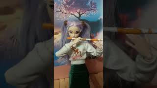 quotOde to Joyquot Flute Cover  Doll Stop Motion [upl. by Neiht]