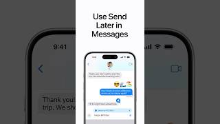 How to use Send Later in Messages on iPhone or iPad  Apple Support [upl. by Htedirem403]