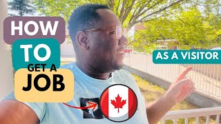 How To Get A Job In Canada Without Agent  2 Easy Ways For Canada Work Permit [upl. by Ayhdnas899]