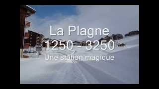 Vidéo Station de ski La Plagne Paradiski [upl. by Pessa86]