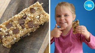 NO BAKE CHOCOLATE GRANOLA BARS [upl. by Clarice]