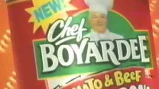 Chef Boyardee  Twistaroni 2003 featuring Devon Werkhiser [upl. by Hindu]