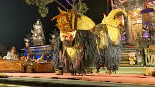 Traditional dance at the Saraswati temple Ubud Bali  Part 66 [upl. by Akinuahs]