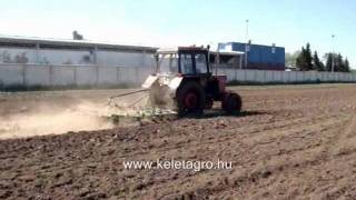 MTZ 821 Turbo eladó 32mes kombinátorral a KeletAgronál  cultivator with tines [upl. by Dalston]