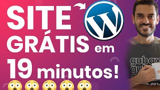 INACREDITÁVEL Aprenda a criar site com DOMÍNIO e HOSPEDAGEM GRÁTIS em apenas 19 minutos [upl. by Amerigo859]