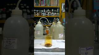 Chromyl Chloride test shorts subscribe viral [upl. by Nellak]