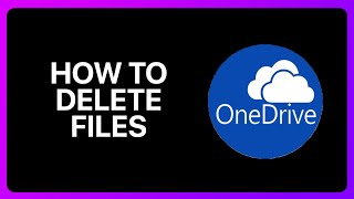 How To Delete OneDrive Files Tutorial [upl. by Erdnua]