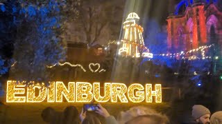 Edinburgh christmas market Par bohat maza aya Amazing vibe [upl. by Felicia357]