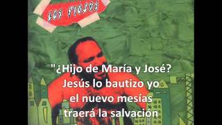 Los Piojos  María y José Con letra [upl. by Norrehs991]