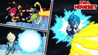 🔥DEVLOG 31 Z LEGENDS 3  Vegeta Super Saiyajin FULL MOVE SET [upl. by Morell353]