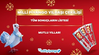 Milli Piyango 31 Aralık 2020 Yılbaşı Çekilişi Toplu Sonuçları [upl. by Enella]