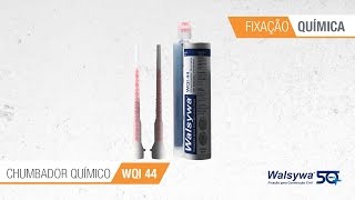 Fixação Química Chumbador Químico de Injeção WQI 44 [upl. by Cthrine280]