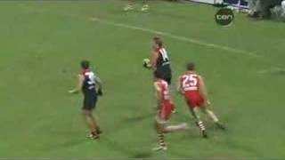 AFL  Goodes charges Godfrey [upl. by Eiramesor]