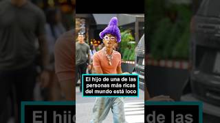 El hijo de una de las personas más ricas del mundo está lococelebrity foryou usa fyp [upl. by Aticilef]