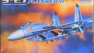 Academy 148 S27 Flanker B Part 1 [upl. by Mayap489]