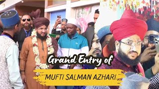 Grand Entry of Mufti Salman Azhari in Siliguri [upl. by Mcgee153]