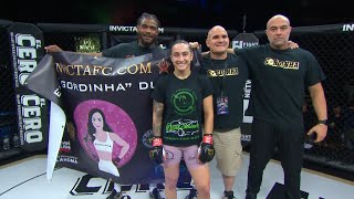 Invicta FC 58 Emily Ducote PostFight Interview [upl. by Nek]