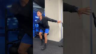 SA Split Stance KB Swing Into A Clean Reverse Lunge [upl. by Sirob444]