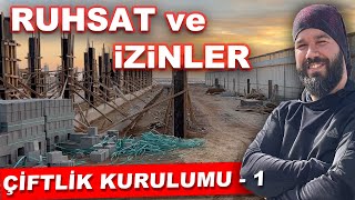 SIFIRDAN ÇİFTLİK YAPIMI Çiftlik Ruhsatı [upl. by Alel]