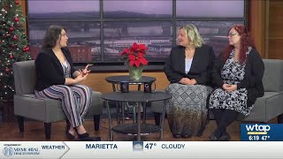 WTAP Daybreak Interview  Parkersburg’s First Stigma Reduction cookies with Santa fundraiser [upl. by Schaaff986]