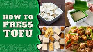 How To Press Tofu [upl. by Tessy]