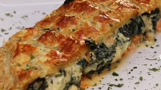 Super Delicious Salmon Wellington Recipe  How To Make Salmon Wellington [upl. by Ahseyd]