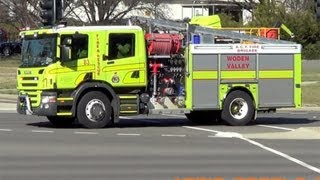 ACTFR B3 Heavy Rescue Pumper turning out from Phillip Station [upl. by Yecnahc670]