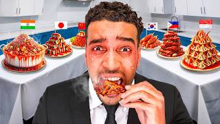 Eating The Spiciest Food From Every Country Asia Edition [upl. by Klina294]