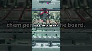 How the Component in PCB board assembled Ans Pick and place machine short tech pcb technology [upl. by Eiclehc324]