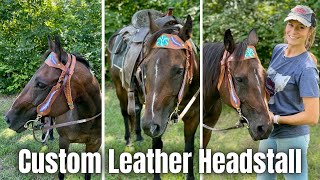 The Best Custom Leather Horse Headstalls From Stray Dog Leather [upl. by Viccora]