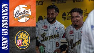 Caribes de Anzoátegui vs Leones del Caracas  12 de noviembre 2024 [upl. by Airemahs]