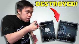 CUTTING THE BEST CREDIT CARD IN CANADA  AMEX COBALT CARD [upl. by Analart]