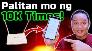 CHANGE PLDT ZTE WiFi password 10000 TIMES USING PHONE 2024 [upl. by Dlanger]