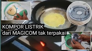 cara membuat KOMPOR LISTRIK dari pemanas MAGICOM [upl. by Namqul]