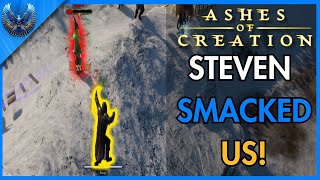 Steven SMACKED Us  Ashes of Creation Day 4 Alpha 2 [upl. by Ennayd]