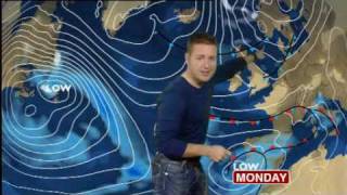 BBC Weather for the Week Ahead  3 January 2010 [upl. by Arrekahs418]