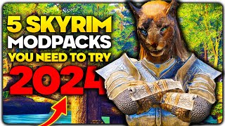 5 Skyrim Modlists You Need to Try in 2024 [upl. by Atikihs403]