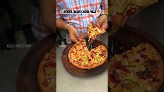 Double decker pizza for ₹180 🤩shortsfeed streetfood food foodvideos foodie indiancuisine [upl. by Aniat168]