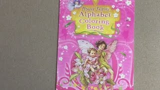 Flower Fairies Alphabet Coloring Book flip through [upl. by Fair807]