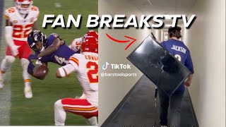 Ravens Fans React to Chiefs vs Ravens game [upl. by Marelya]