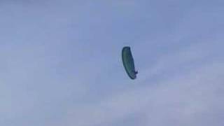 paragliding wingover goes wrong [upl. by Perretta]